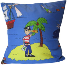 Load image into Gallery viewer, Treasure Island - Filled Cushion Pirates
